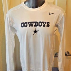 Bnwt...Nike dallas cowboys on field longsleeve 3XL